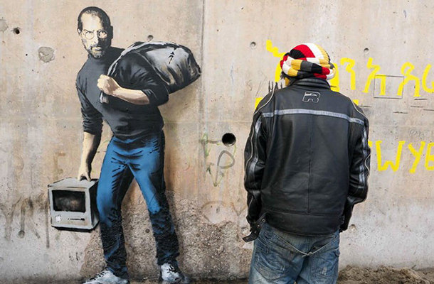 Banksy-a-Calais